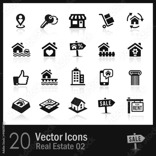 20 Real Estate Icons