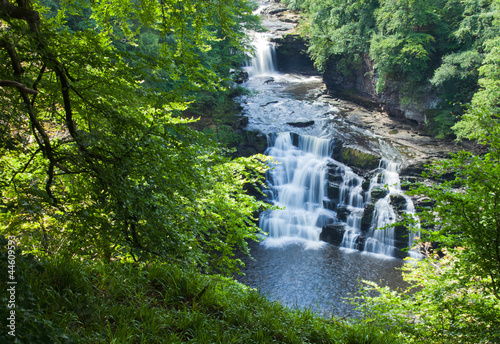 Corra Linn waterfall Clyde Valley