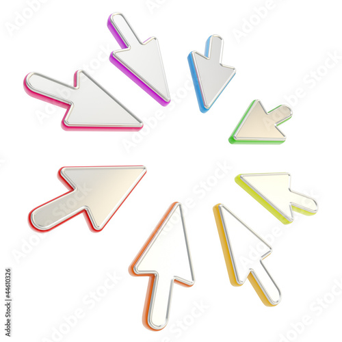 Round copyspace frame made ...