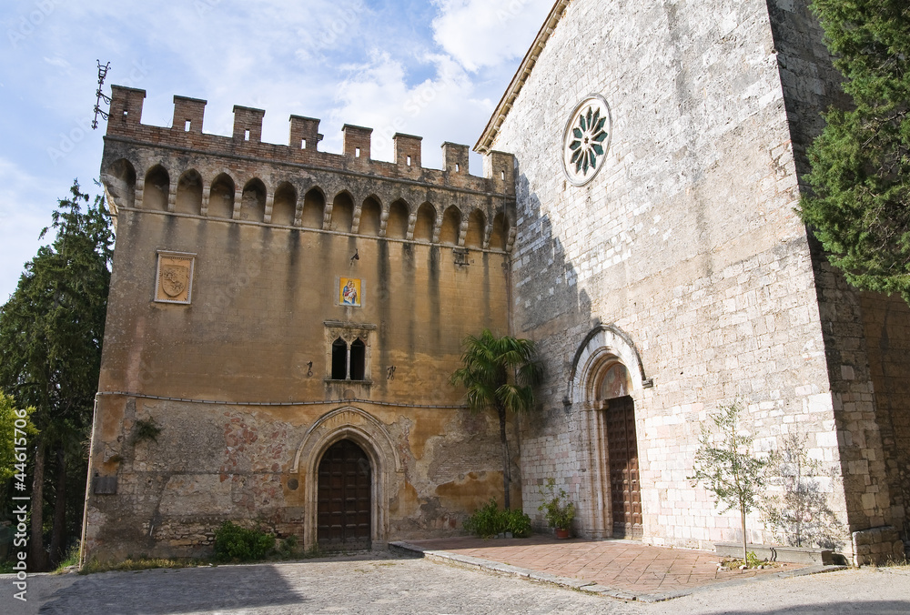 Castle of St. Girolamo. Narni. Umbria. Italy.