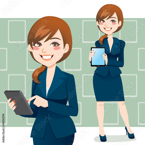 Brunette Business Woman