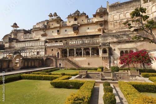 The Queen's Gardens, Bundi Palace, Rajasthan photo