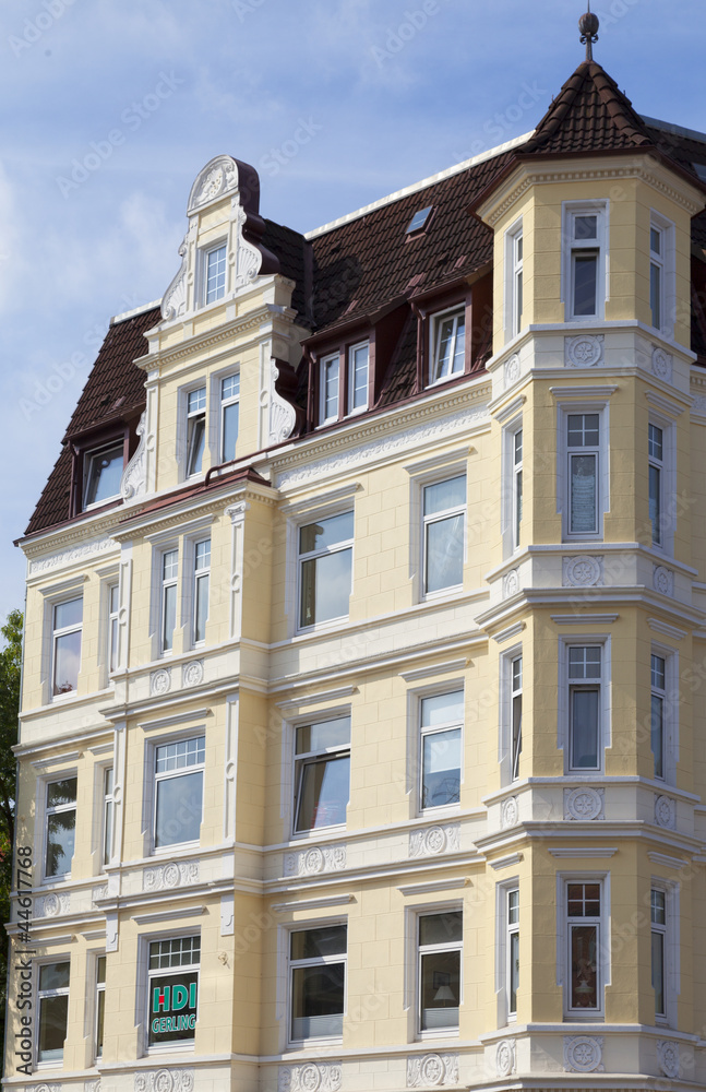 Fototapeta premium Gründerzeitfassade in Kiel, Deutschland