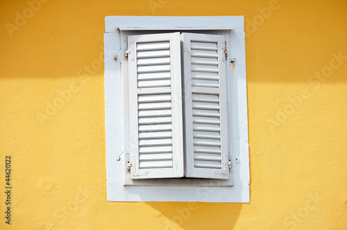 Obraz na płótnie Geschlossene Fensterläden