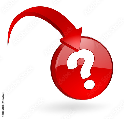 question sur bouton web 3 d rouge
