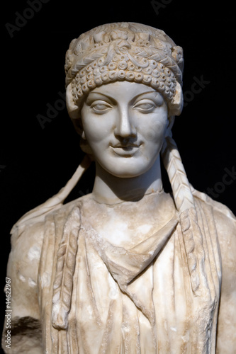Herm of a Caryatid. Pentelic marble