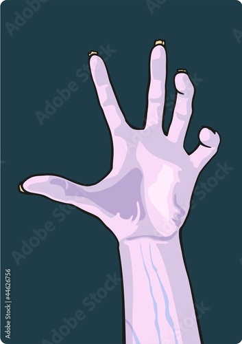 Zombie hand