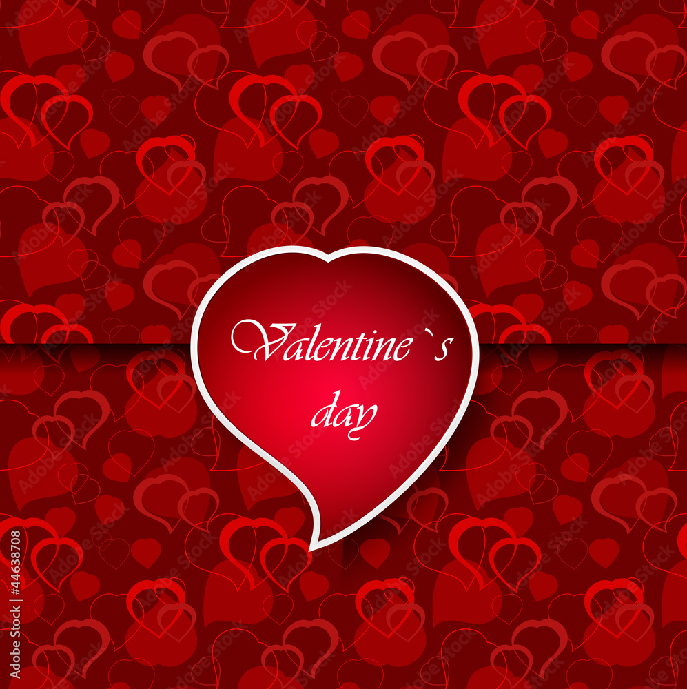 Valentine`s card Valentine`s card