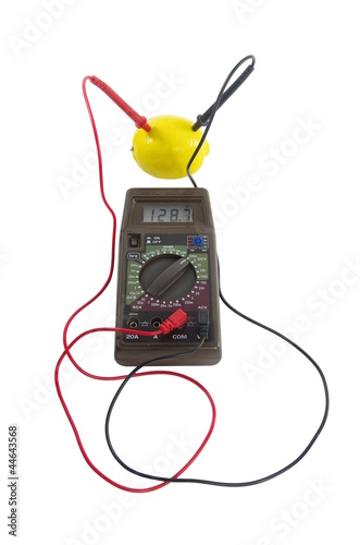 measurement of electric tension photo