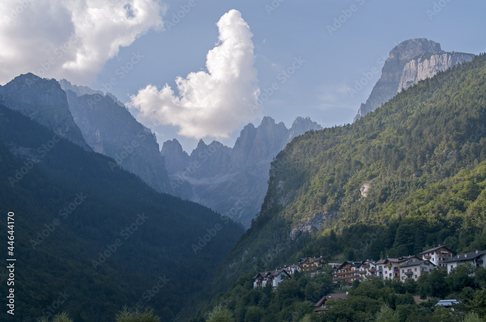 Italy trentino south Tirol area