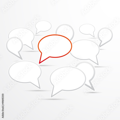 Abstract speech labels # Vector