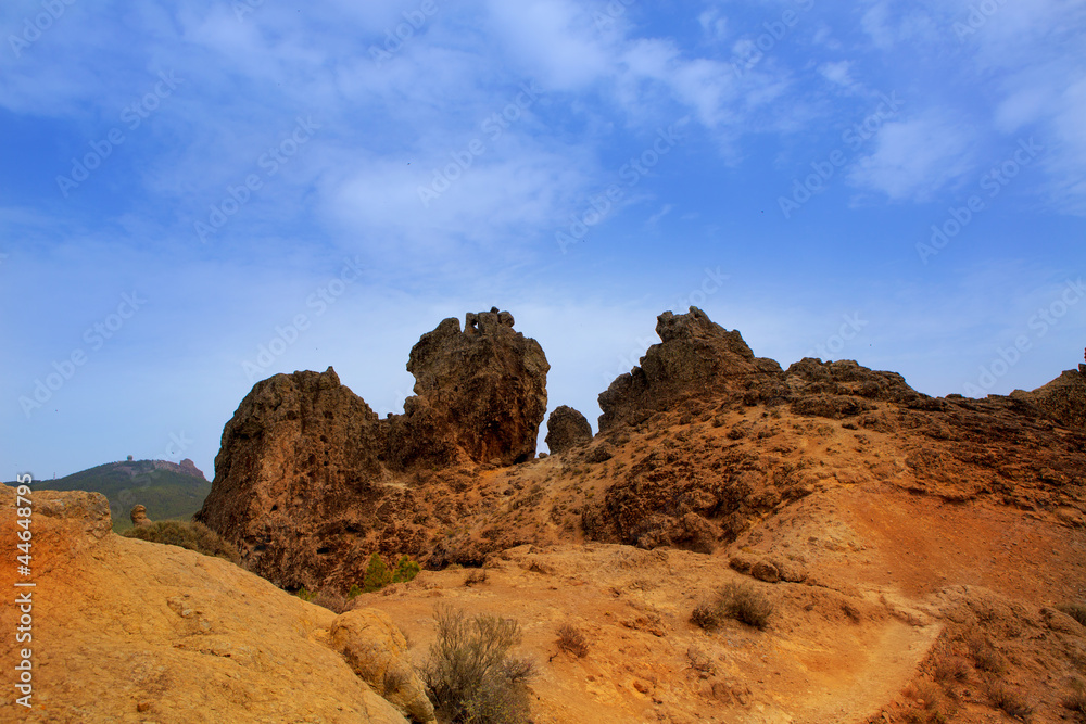 Gran canaria Tejeda Roques view from Nublo Gran canaria Tejeda Roques view from Nublo