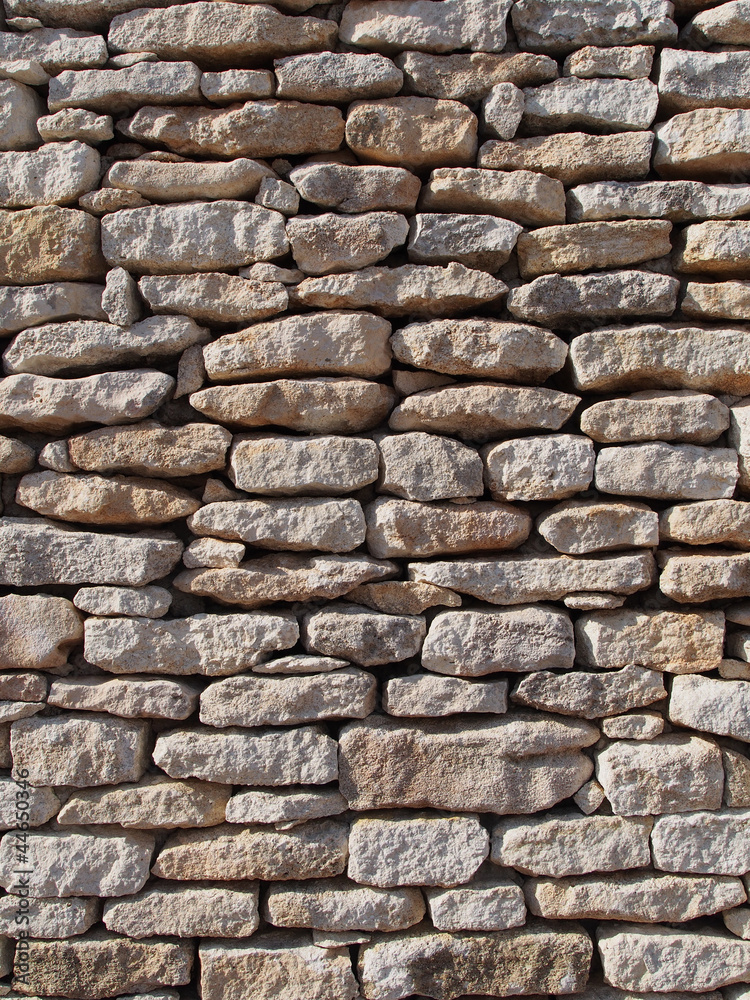 Dry stone wall, Corsica, France Dry stone wall, Corsica, France