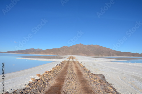 road to the salar