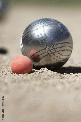 macro de pétanque