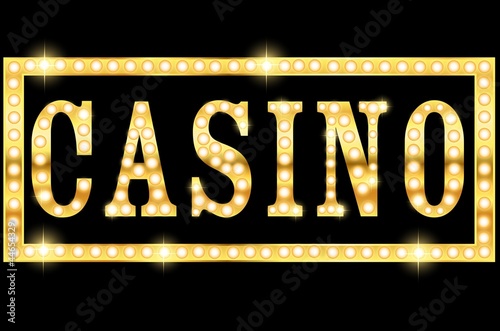 Las vegas neon casino sign