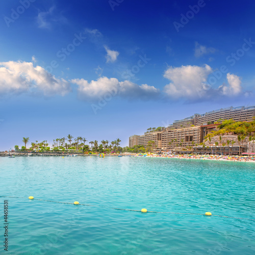 Anfi del Mar Anfidelmar beach in Gran Canaria photo