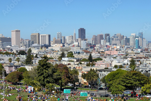 View from Dolores Park, San Francisco