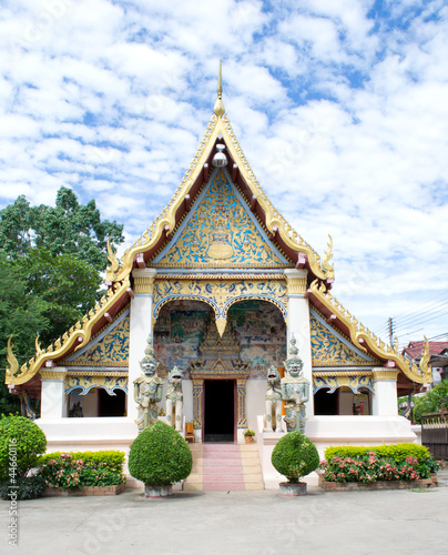 Wat Sri khun Muang  in Chiang Khan  Loei  Thailand