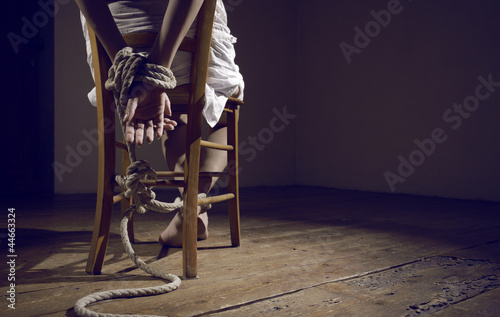 Woman prisoner photo