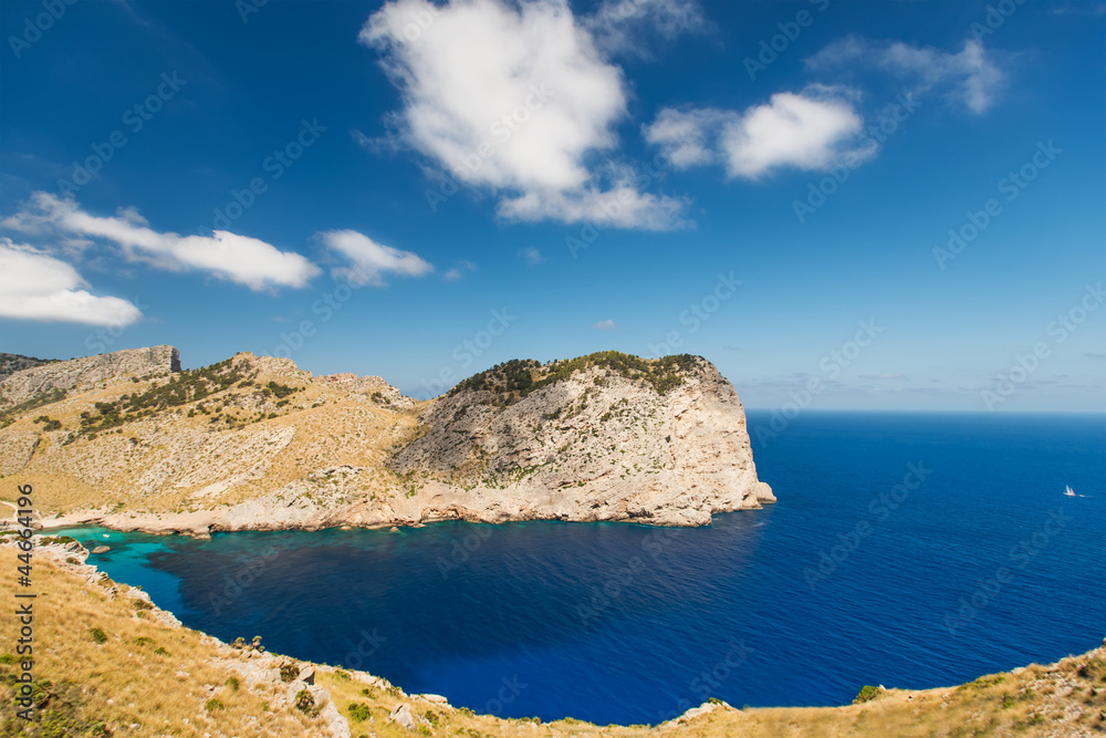 Fototapeta premium Lagoon at the coast of Mallorca