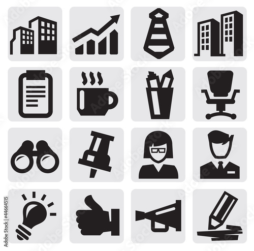 office and business icons