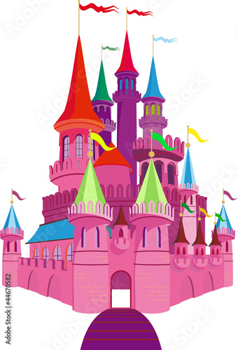 Fairy-tale Pink Castle
