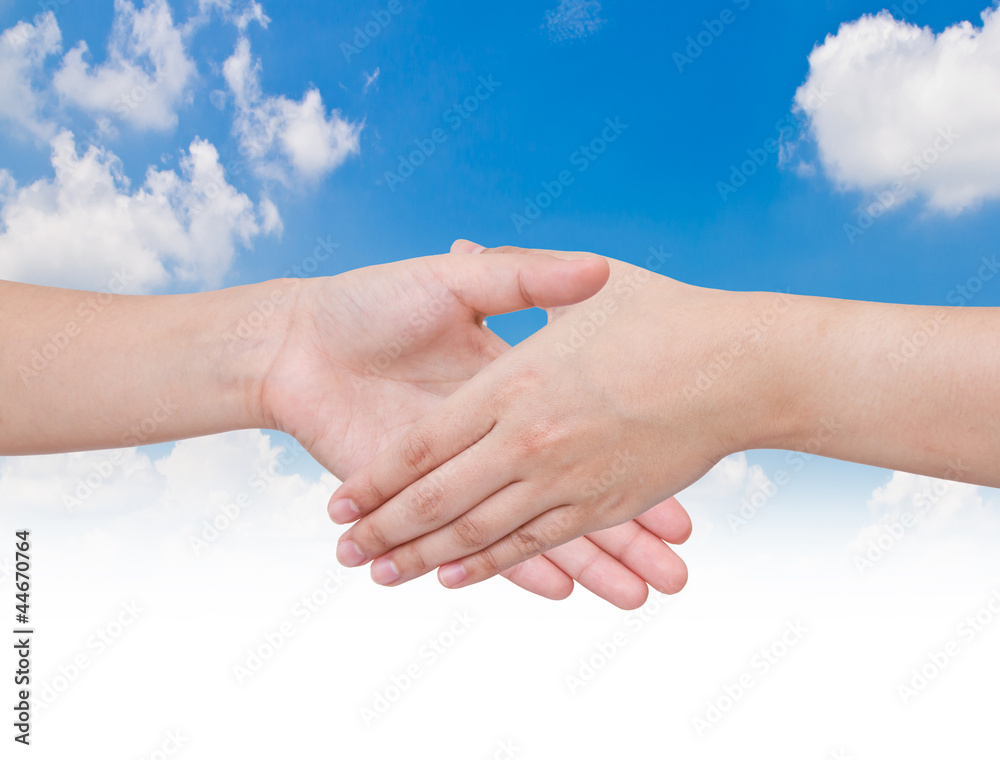 Shaking hands of two business people Shaking hands of two business people
