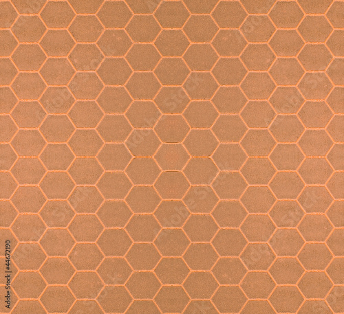 Brown seamless tileable hexagonal background