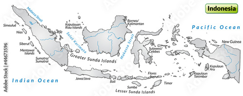Indonesien als Übersicht