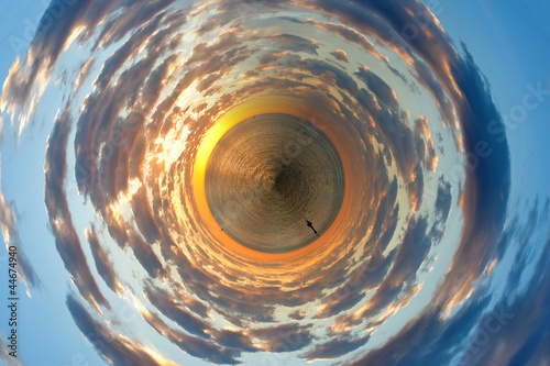 Photography Little sea planet - a vision of humorous