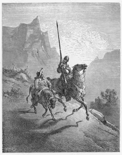 Don Quijote and Sancho Panza