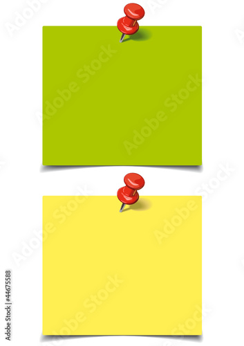 New Pin Green Post-it