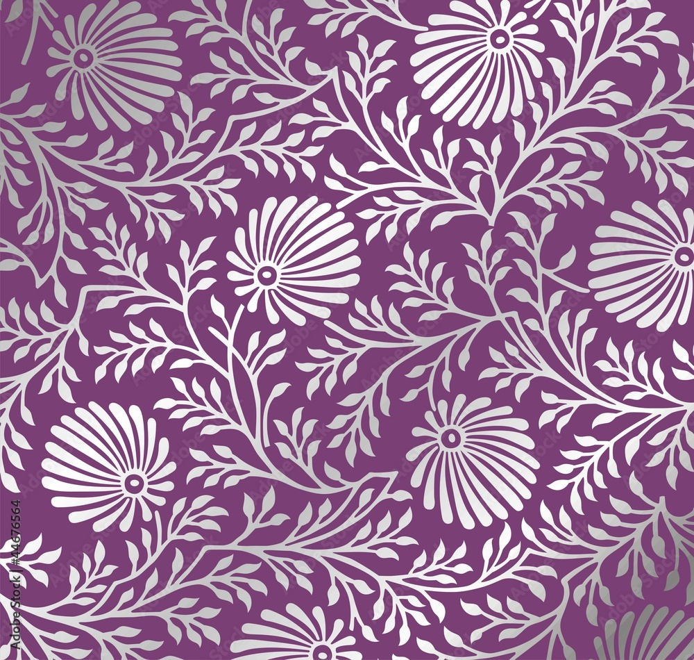 traditional floral pattern, textile design, costume , India