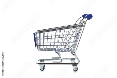 shopping cart isolate on white