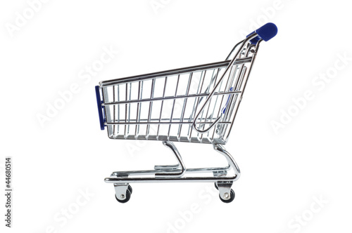 shopping cart isolate on white