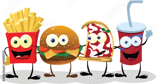 Four Happy Friends