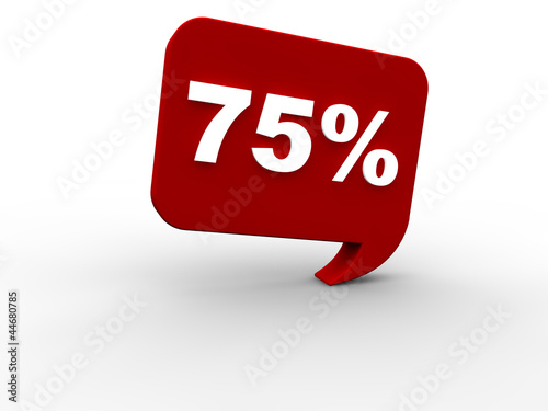 75 Prozent