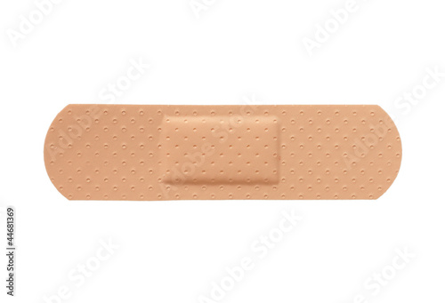 First aid plaster isolated