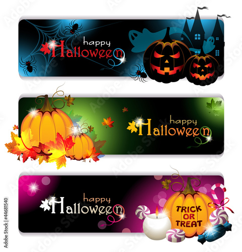 Fancy Halloween Banners