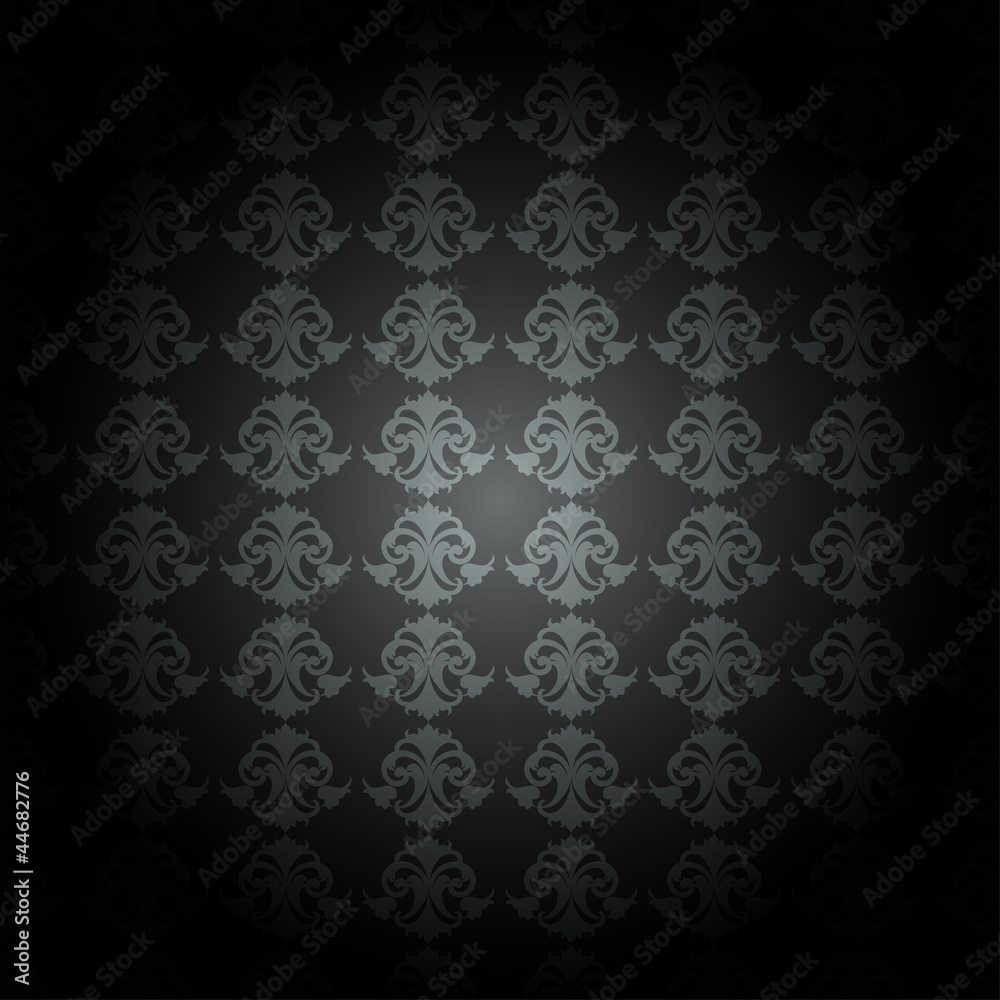 Seamless Damask Wallpaper Seamless Damask Wallpaper