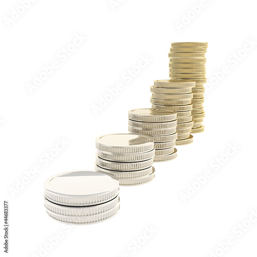 Coin stacks transforming fr...