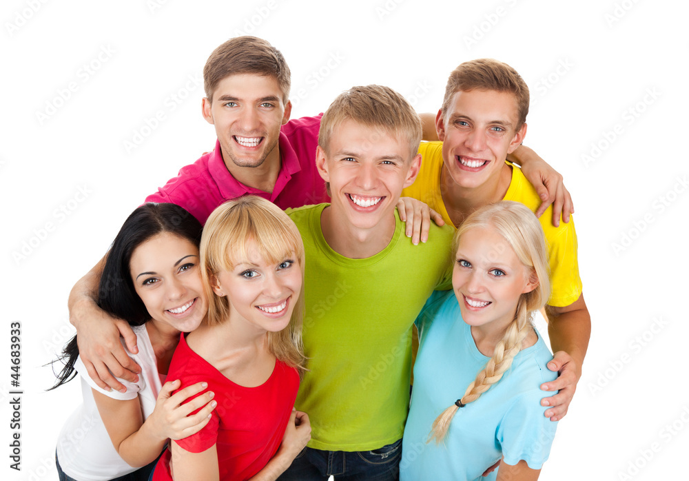 group of young people group of young people