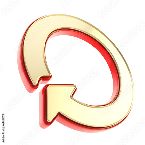 Circled round arrow copyspa...