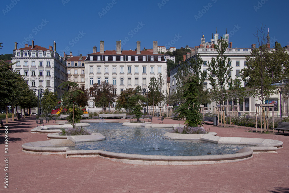 Obraz premium place bellecour