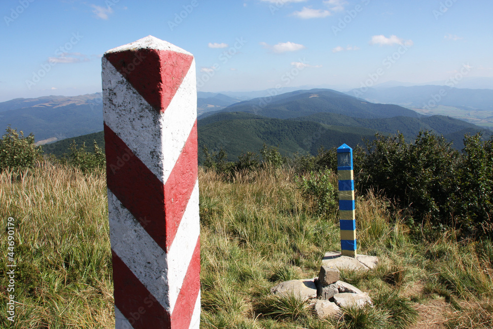 Fototapeta premium Poland - Ukraine border