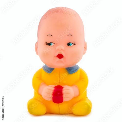 Toy plastic, the baby with a ball.3