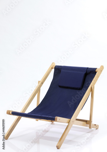Leinwand Poster Deck chair