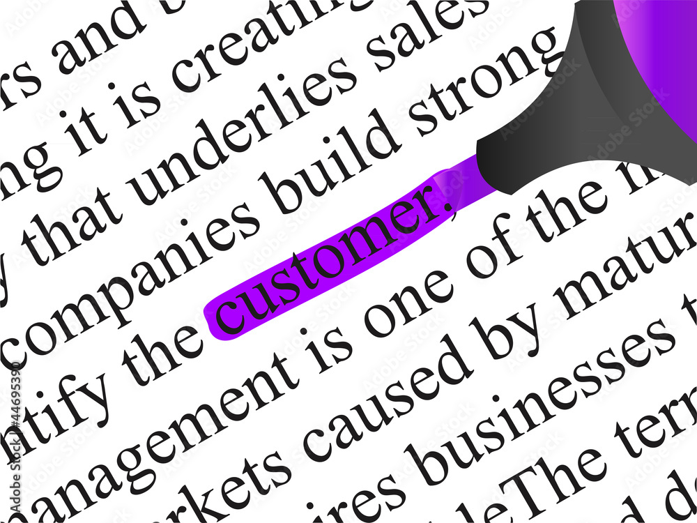 Obraz premium High resolution conceptual text