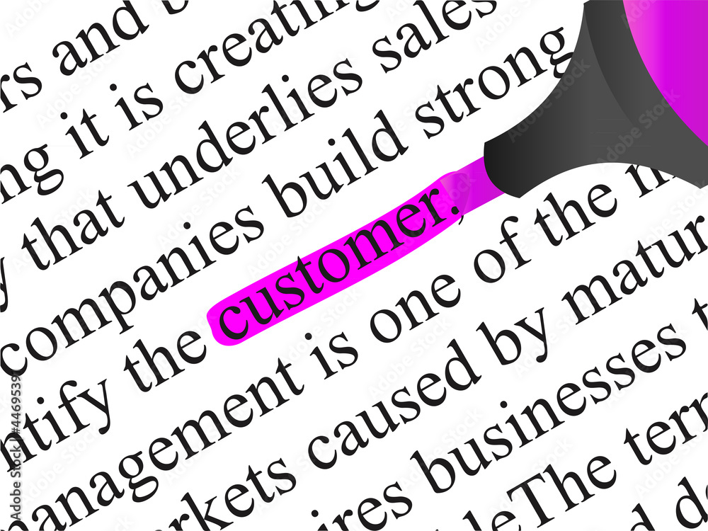 Obraz premium High resolution conceptual text